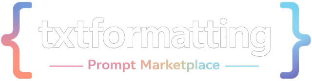 txtformatting Prompt Marketplace