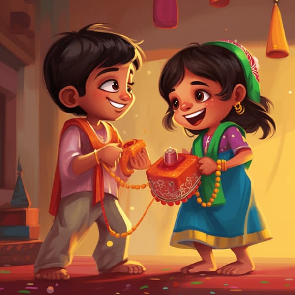 Vibrant Kids Cartoon Illustration
