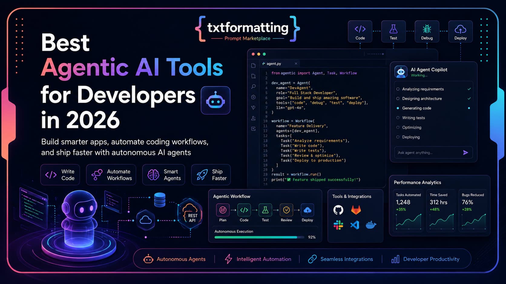 Best Agentic AI Tools for Developers in 2026